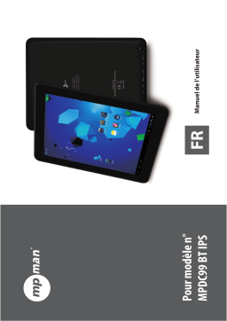 MPMan MPDC99 BT IPS Android Tablet Manuel utilisateur