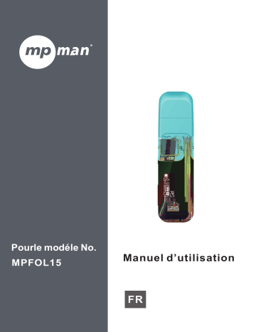 Manuel du propriétaire | MPMan MPFOL15 MP3 Manuel utilisateur | Fixfr