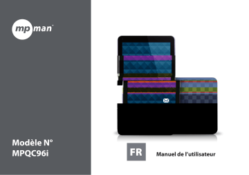 Manuel du propriétaire | MPMan MPQC96i Android Tablet Manuel utilisateur | Fixfr