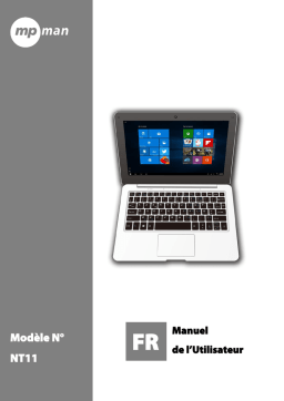 MPMan NT11 Windows Notebook Manuel utilisateur