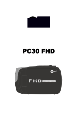 MPMan PC30FHD Camcorder Manuel utilisateur