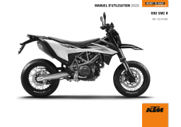 KTM 690 SMC R EU 2020 Supermoto Bike Manuel utilisateur