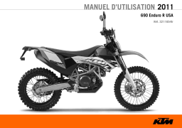 KTM 690 Enduro R US 2011 Travel Bike Manuel utilisateur