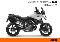 KTM 990 Supermoto T US 2011 Supermoto Bike Manuel utilisateur