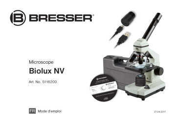 Manuel du propriétaire | Bresser Biolux NV 20x-1280x Microscope Manuel utilisateur | Fixfr