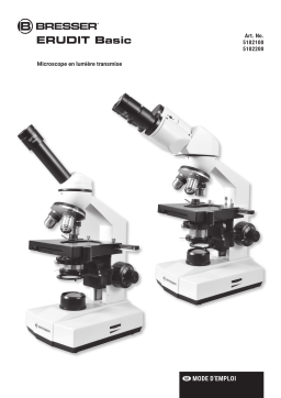 Bresser Erudit Basic Bino 40x-400x Mikroscope Manuel utilisateur