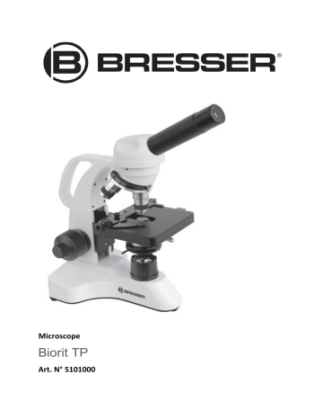 Manuel du propriétaire | Bresser Biorit TP Microscope Manuel utilisateur | Fixfr