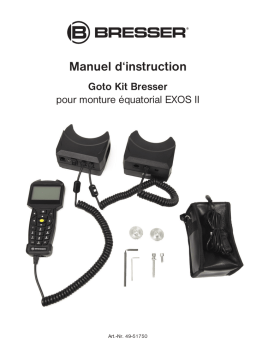 Bresser StarTracker GoTo Set Manuel utilisateur