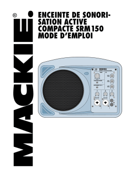 Mackie SRM150 Manuel utilisateur