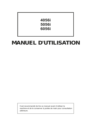 Manuel du propriétaire | Triumph-Adler 4056i Copy system Manuel utilisateur | Fixfr