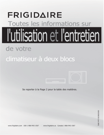 FRS123LS1 | Manuel du propriétaire | Frigidaire FRS093LS1 Manuel utilisateur | Fixfr