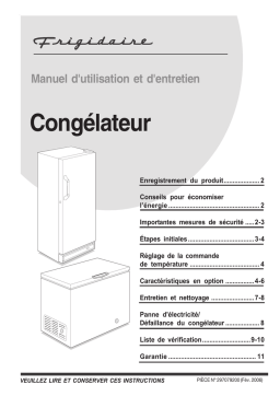 Frigidaire LFFN15M5HW Manuel utilisateur