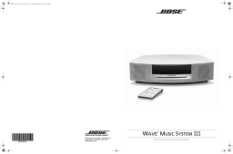 Bose Wave® music system III Manuel utilisateur
