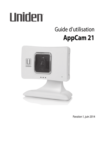 Uniden APPCAM21 Manuel du propriétaire | Fixfr