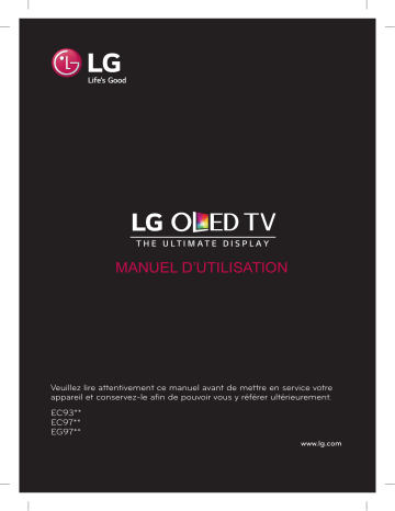 LG 77EG970T Manuel du propriétaire | Fixfr