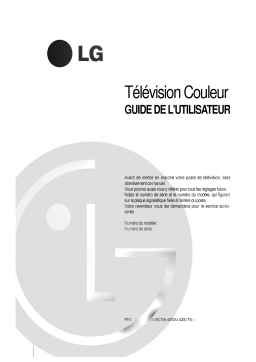 LG CF-25H30X Manuel du propriétaire