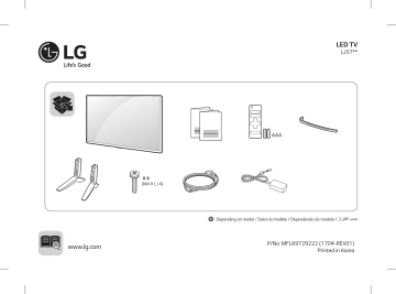 LG 32LJ570U Manuel du propriétaire | Fixfr