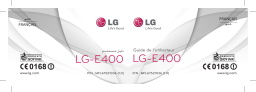 LG E400 Manuel du propriétaire