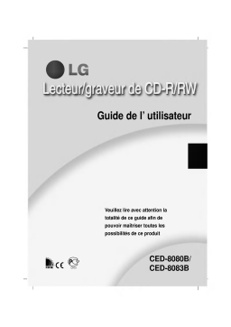 LG CED-8080B Manuel du propriétaire