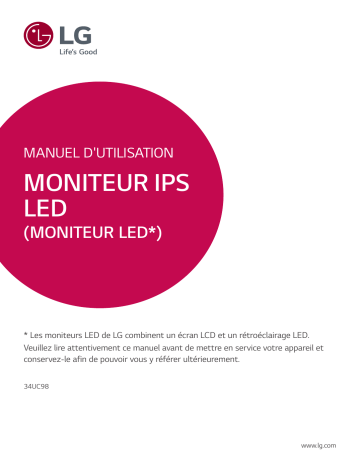 34UC98-W | LG LG 34UC98 Manuel du propriétaire | Fixfr