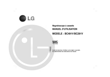 BC291V | LG BC491V Manuel du propriétaire | Fixfr