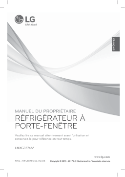 LG LMXC23746S Manuel du propriétaire