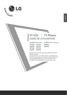 LG 47LF66 Manuel du propriétaire
