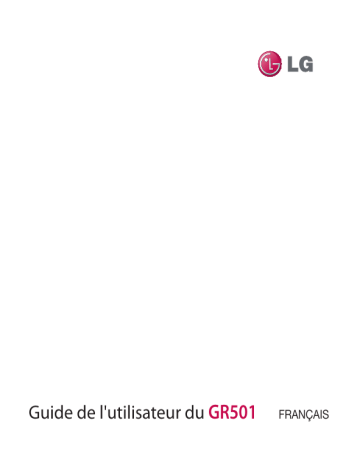 GR500FD | LG GR500R Manuel du propriétaire | Fixfr