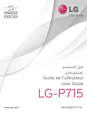 LG LGP715 Manuel du propriétaire | Fixfr