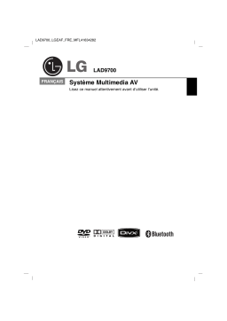 LG LAD9700 Manuel du propriétaire