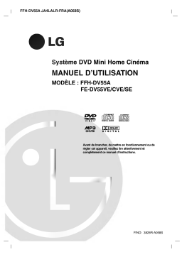 LG FFH-DV55A Manuel du propriétaire