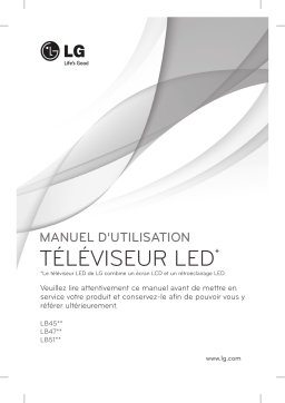 LG 20LB455A-TI Manuel du propriétaire