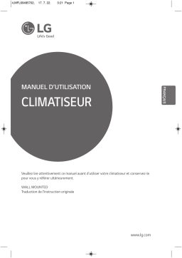 LG ARNU30GSVA4.EMBBLEU Manuel du propriétaire