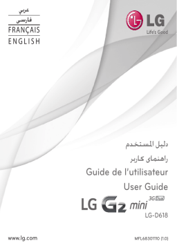 LG LGD618 Manuel du propriétaire