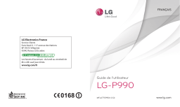 LG LG P990 Manuel du propriétaire