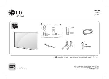 49UH603V | LG 49UH617V-TB Manuel du propriétaire | Fixfr