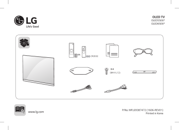 OLED65E6V-T | OLED65E6V | LG OLED55E6V-T Manuel du propriétaire | Fixfr