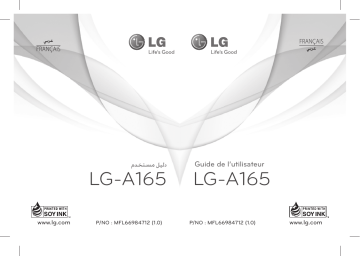 LG LGA165 Manuel du propriétaire | Fixfr