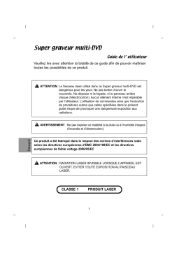 LG GH22LS50 Manuel du propriétaire