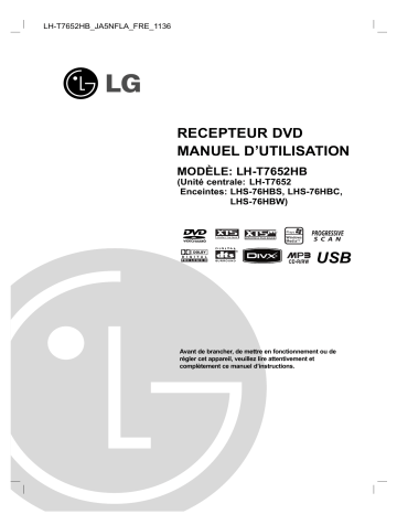 LG LH-T7652HB Manuel du propriétaire | Fixfr