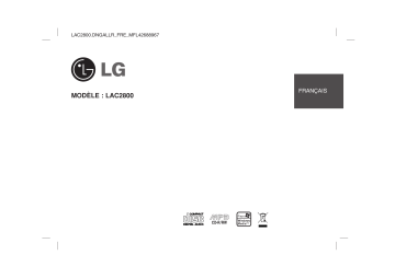 LG LAC2800 Manuel du propriétaire | Fixfr