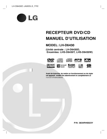 LG LH-D6430D Manuel du propriétaire | Fixfr