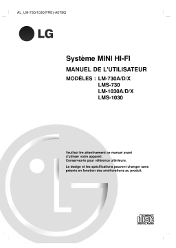 LG LM-730A Manuel du propriétaire