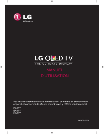 LG 55EA8800 Manuel du propriétaire | Fixfr