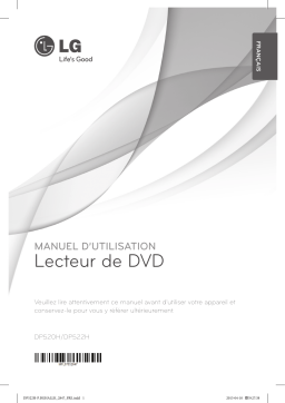 LG DP522H Manuel du propriétaire