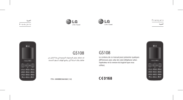 LG GS108 Manuel du propriétaire | Fixfr