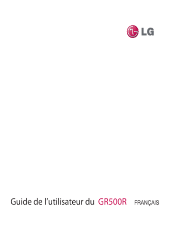 LG GR500R Manuel du propriétaire | Fixfr