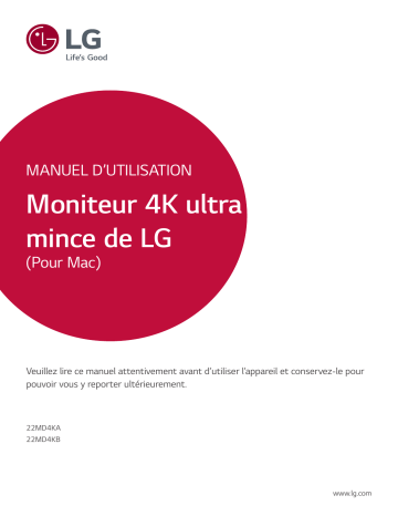 LG 22MD4KA Manuel du propriétaire | Fixfr