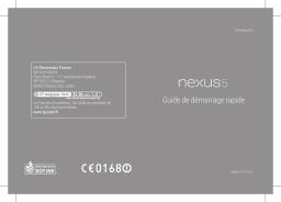 LG D821 Nexus 5 rood Manuel du propriétaire