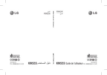 LG KM555 Manuel du propriétaire | Fixfr